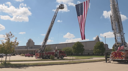 Funeral held for fallen KCFD firefighter Kyle Brinker