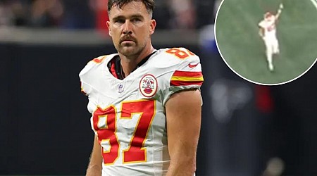 Travis Kelce ribbed by fans over pre-celebration of Chiefs TD