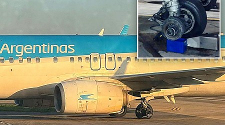 Boeing 737's wheel falls off shortly after landing in Argentina in latest potential safety fail by planemaker