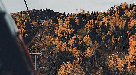 Minnesota Ski Resort Offering Gondola Rides for Fall Color Hunter