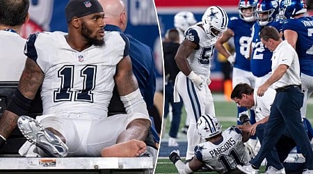 Micah Parsons’ three-word message to Dak Prescott in Cowboys injury scare