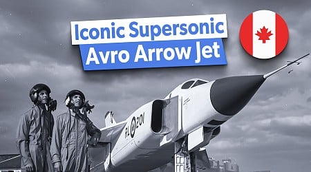 5 Fast Facts On Canada's Iconic Supersonic Avro Arrow Jet