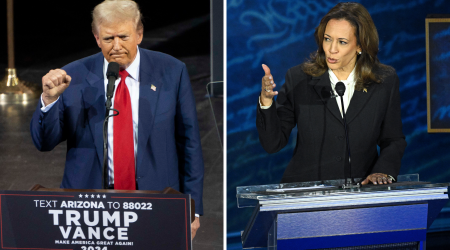 Donald Trump Carves Open Biggest Arizona Poll Lead as Harris Visits Border