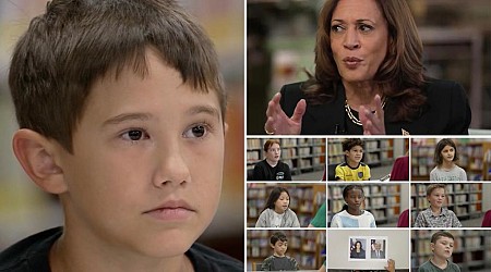 CNN interviewed kids to get their take on Kamala Harris - and the responses were absolutely savage