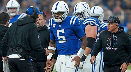 Colts QB Anthony Richardson leaves game with hip injury