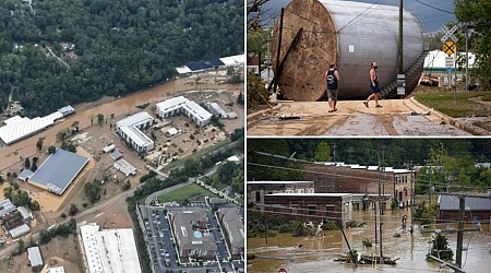 Supplies airlifted into western North Carolina after Hurricane Helene batters region