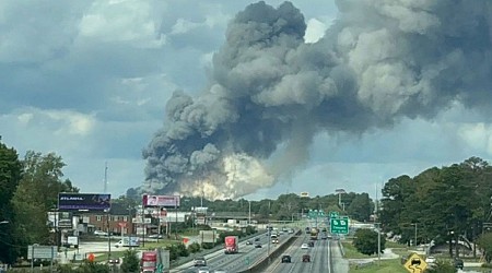 A fire at a Georgia chemical plant is forcing evacuations and road closures