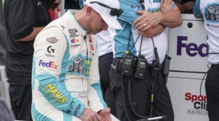 Frustrated Denny Hamlin Pins Blame on JGR’s Pit-Road Failure With Brutal Verdict