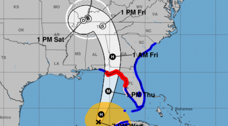 Hurricane Helene Tracker: When Helene is expected to hit Florida's Big Bend, future path