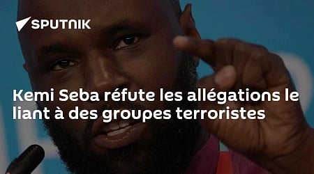 Kemi Seba réfute les allégations le liant à des groupes terroristes