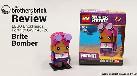 LEGO BrickHeadz Fortnite 40728 Brite Bomber gift with purchase – A hint of things to come? [Review]