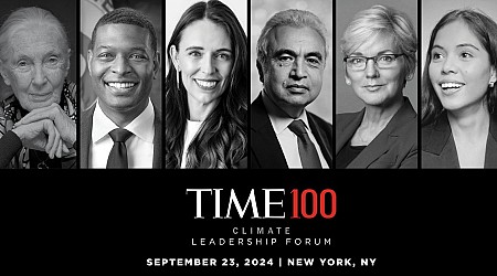 TIME Convenes Leaders Taking Action Toward A More Sustainable World at the Inaugural TIME100 Climate Leadership Forum