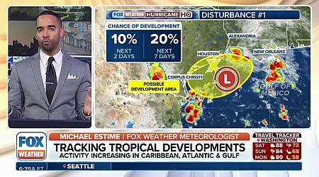 Cluster of storms in Gulf of Mexico being watched for tropical development