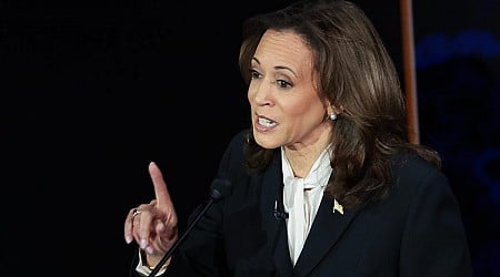 Bitcoin, Ether, and other crypto stocks fall after Kamala Harris' strong debate performance