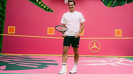 Mercedes-Benz and Roger Federer Unveil Latest Neon Legacy Give Back Project