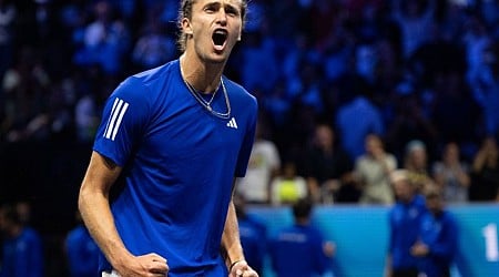 Tennis: Dramatischer Zverev-Sieg: Team Europa gewinnt Laver Cup