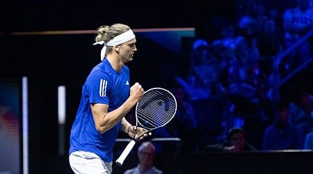 Tennis: Zverev gewinnt Krimi beim Laver Cup und ringt Tiafoe nieder