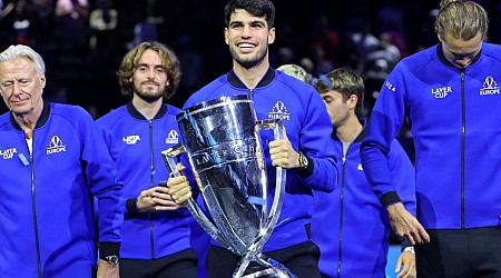 Alcaraz, tras ser el ídolo de la Laver Cup: "Doy todo lo que tengo"