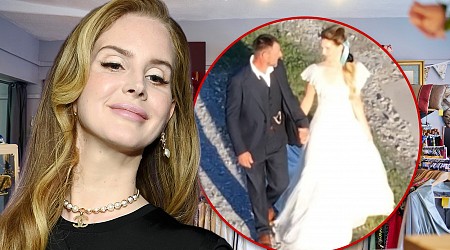 Lana Del Rey Thrifted Wedding Dress Months Before Marrying Jeremy Dufrene