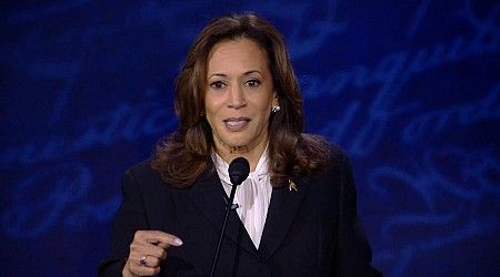 WATCH: Harris asked to address policy changes