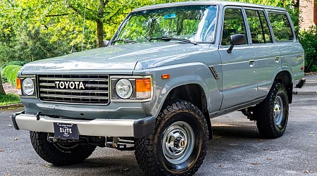 1984 Toyota Land Cruiser FJ60 4-Speed