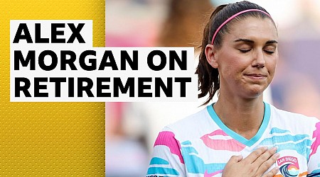 Morgan 'at peace' with retirement after final game