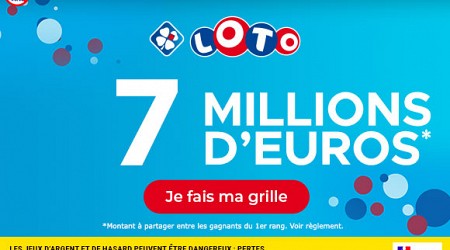 Loto samedi 28 septembre 2024 : 7 millions d’euros à gagner !