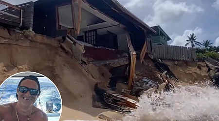 Hawaii sues homeowner because his house fell into the ocean despite efforts to save it