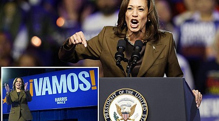 Kamala Harris hosts Las Vegas rally in tight battle over Nevada voters