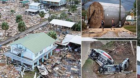 Devastating aftermath of Hurricane Helene captured in tragic photos