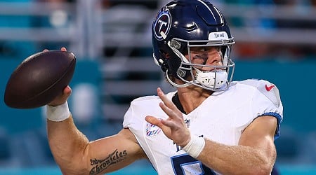 Titans QB Will Levis Exits MNF vs Dolphins With Injury