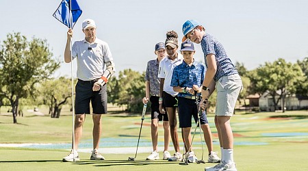 Jordan Spieth Cheers On Junior Golfers At Debut Crush It! Cup