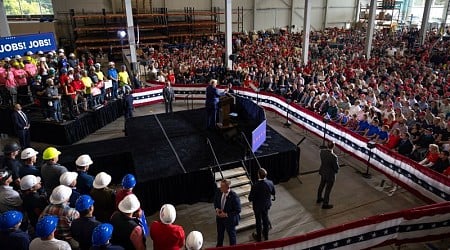 Man who claimed he had explosives at Trump rally in Michigan is charged