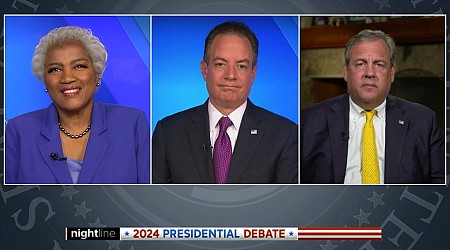 WATCH: Trump-Harris debate round table with Chris Christie, Reince Priebus and Donna Brazile