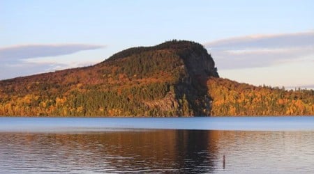 Indian Trail on Mount Kineo in Greenville, Maine