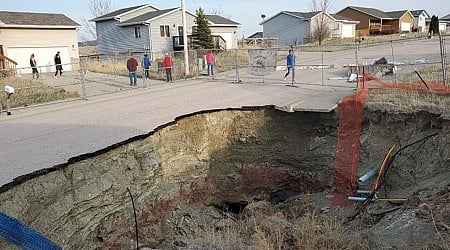 Sinkholes in South Dakota make residents fear for their safety