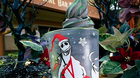 Nightmare Before Christmas Sandy Claws Cup Coming to Trader Sam's Enchanted Tiki Bar