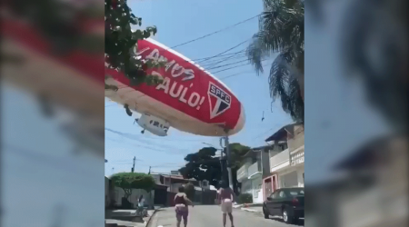 Sports Team Blimp Crashes Into Neighborhood Ahead Of Loss