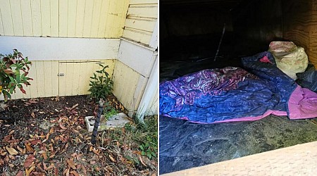 I found a stranger sleeping under my house - and then I confronted her