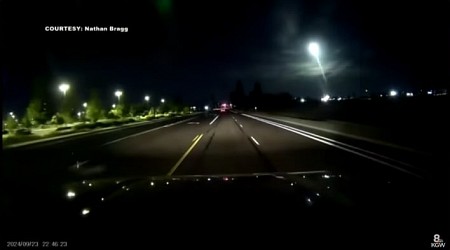 Dashcam Video Catches A Giant Fireball Blazing Across The Oregon Sky