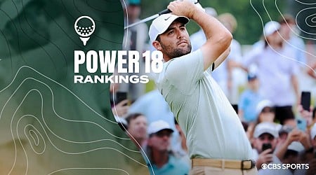 The Power 18 golf rankings: Scottie Scheffler goes wire to wire at No. 1, Rory McIlroy drifts late in 2024