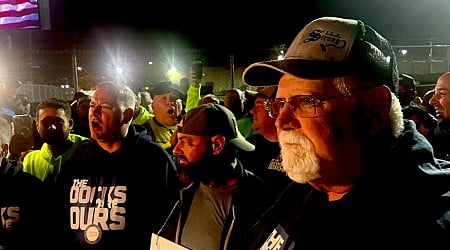 Thousands of dockworkers from Maine to Texas strike for better wages, automation protections