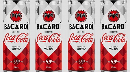 Coca-Cola & Bacardi Team Up To Launch Ready-To-Drink Rum Cocktail