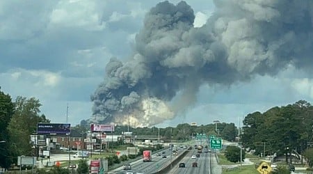 Shelter-in-place, evacuation orders lifted a day after chemical plant fire sent a plume containing chlorine high into the air