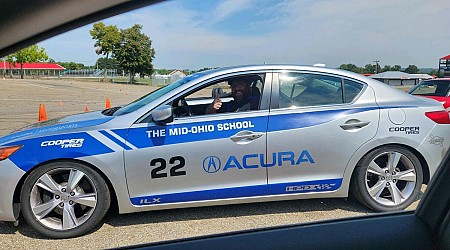 I Graduated From The Mid Ohio School And I'm Basically A Racing Driver Now