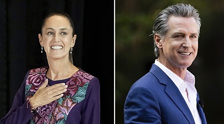 Gov. Newsom travels to Mexico for inauguration of country's 1st woman president