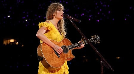 Texas man says he smashed Taylor Swift-signed guitar he bid $4,000 on at auction as 'a joke'