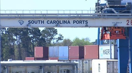 Lowcountry port workers join East Coast strike for wages, protections