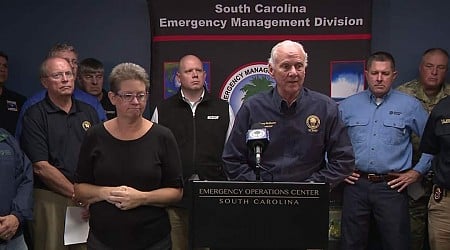 SC governor updates Helene recovery, but tight-lipped on plans for Biden visit