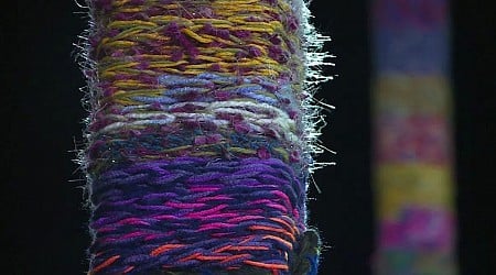 "Yarnbombing" and one woman's journey to help disabled community through shared experience